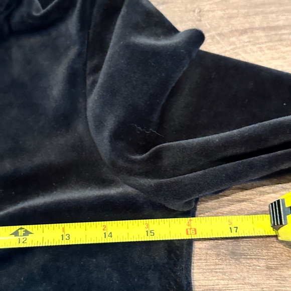 Lilly Pulitzer Skipper Velvet Popover Dress in Black Onyx XS - Picture 10 of 11